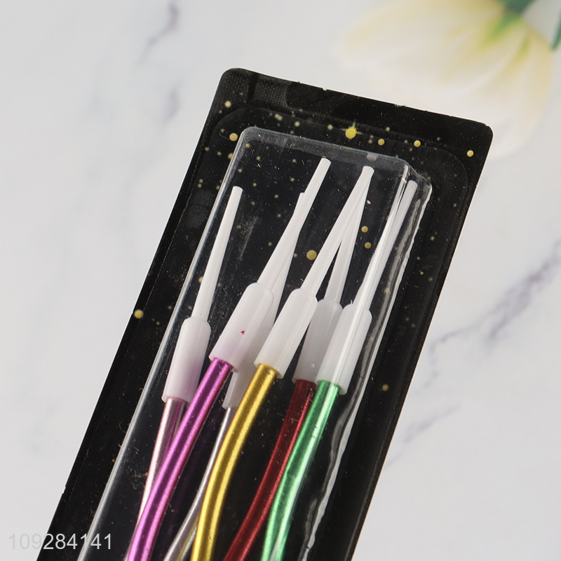 Low price multicolor cake candle party decoration candle