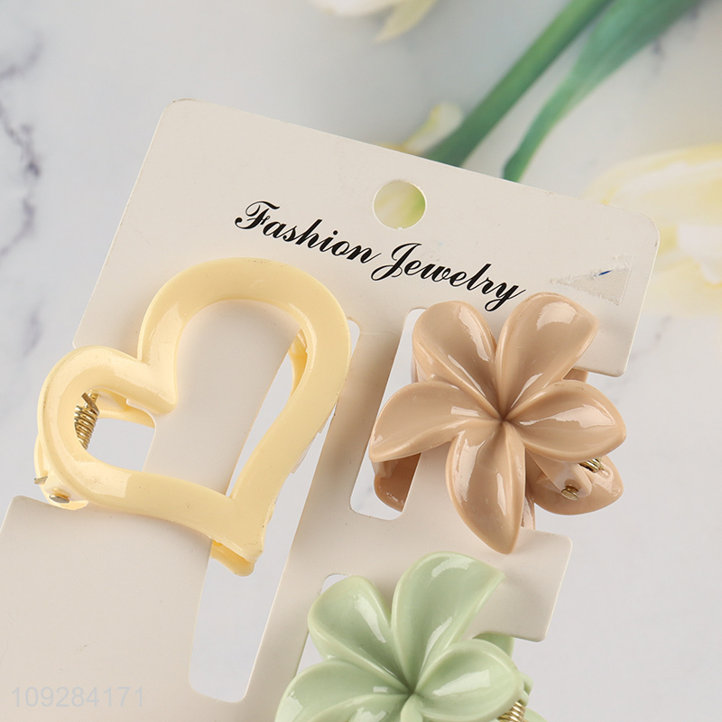 Low price girls hair clips hairband set hair accessories set