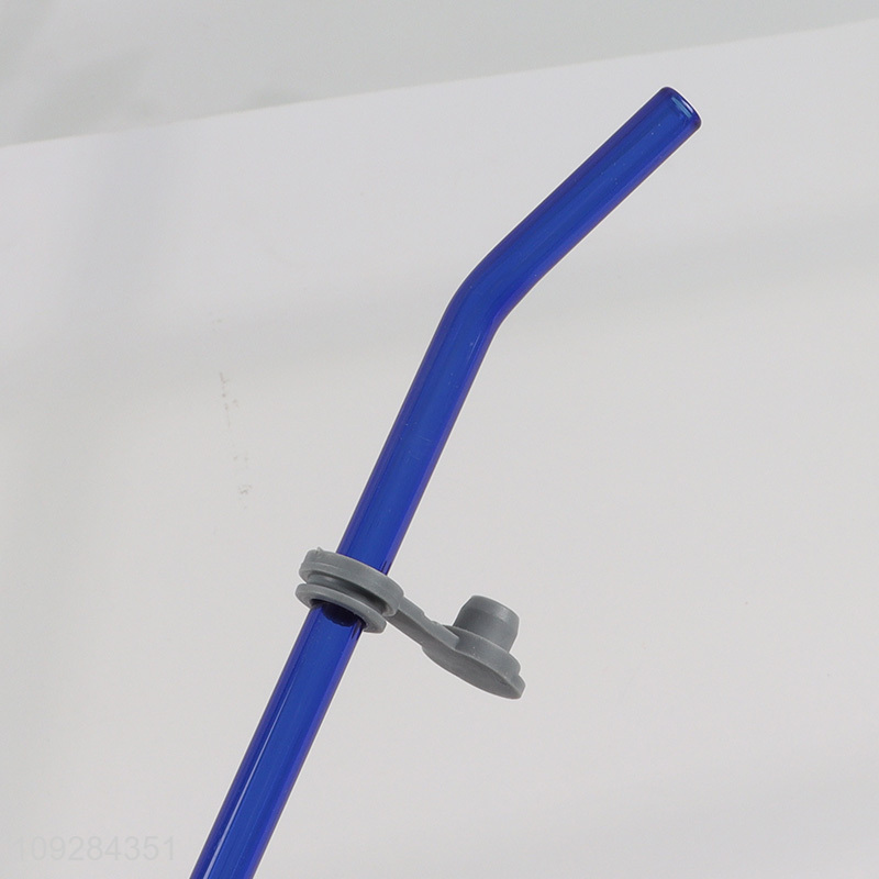 New arrival unbreakable glass water cup straw cup