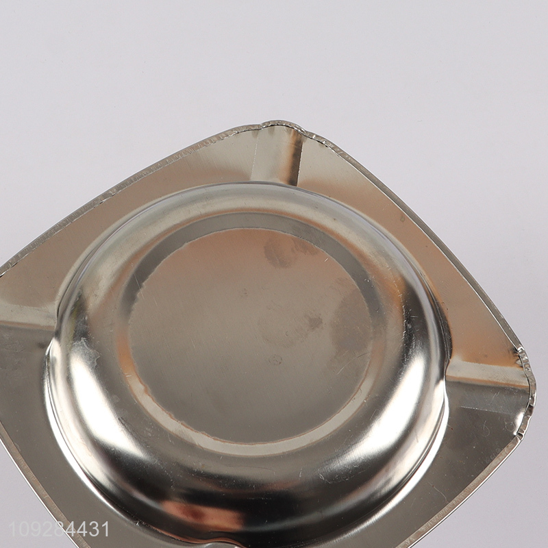 Yiwu market stainless steel smoking ashtray for household