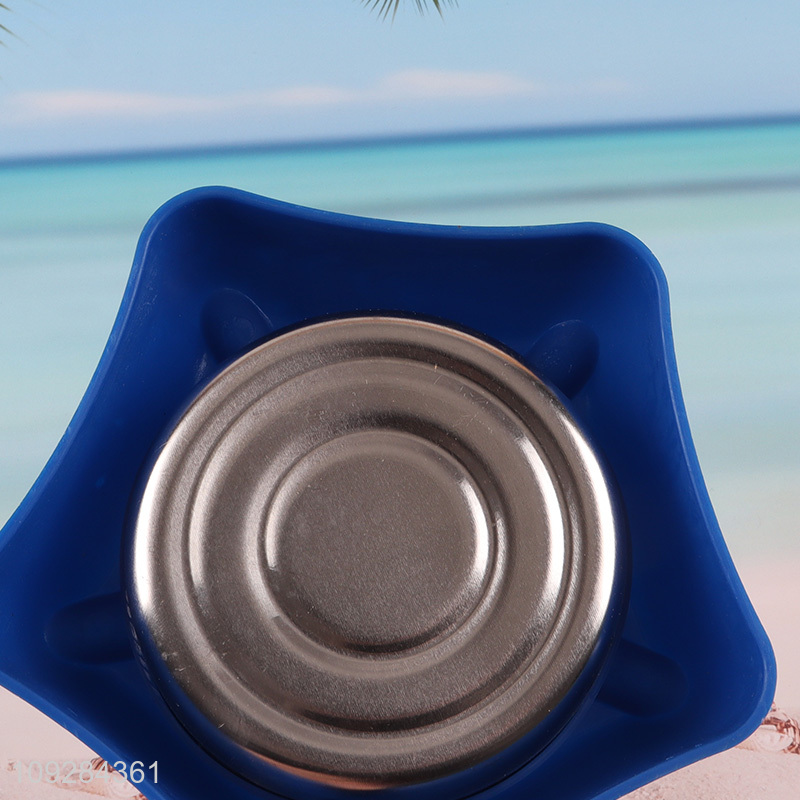 China products stainless steel smoking ashtray for household