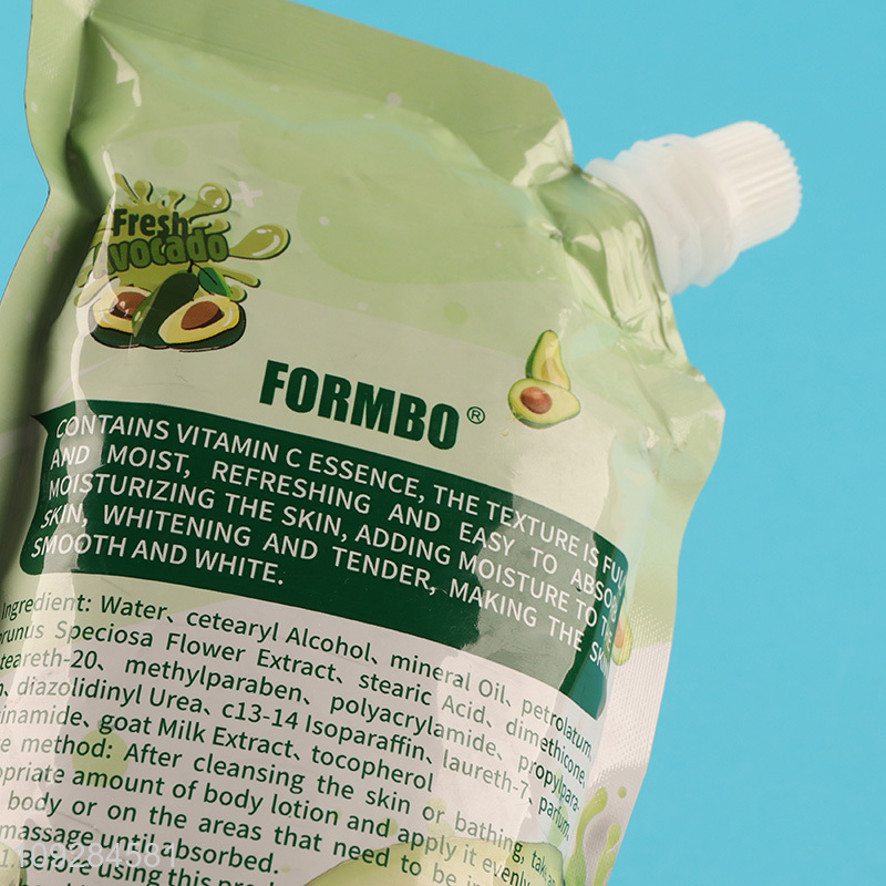 Hot items fresh avocado whitening body lotion for summer