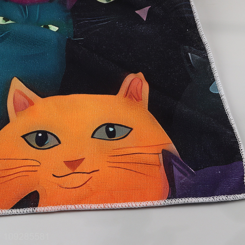 Popular products cartoon printed polyester quick dry beach towel