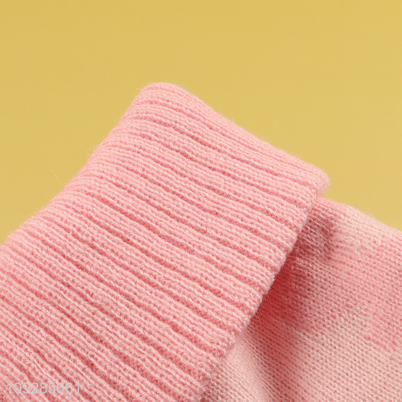 Yiwu market plush ball knitted hat beanies hat for winter