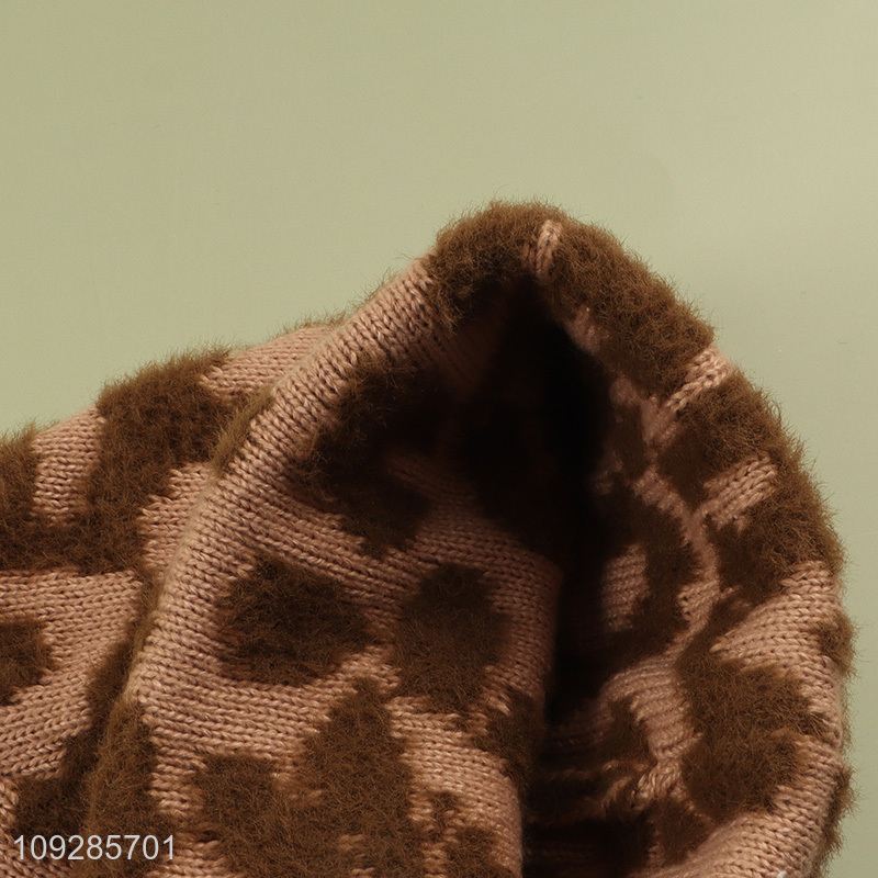 China products winter warm knitted hat beanies hat