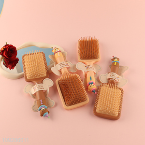 China supplier rectangle massage hair comb hair brush