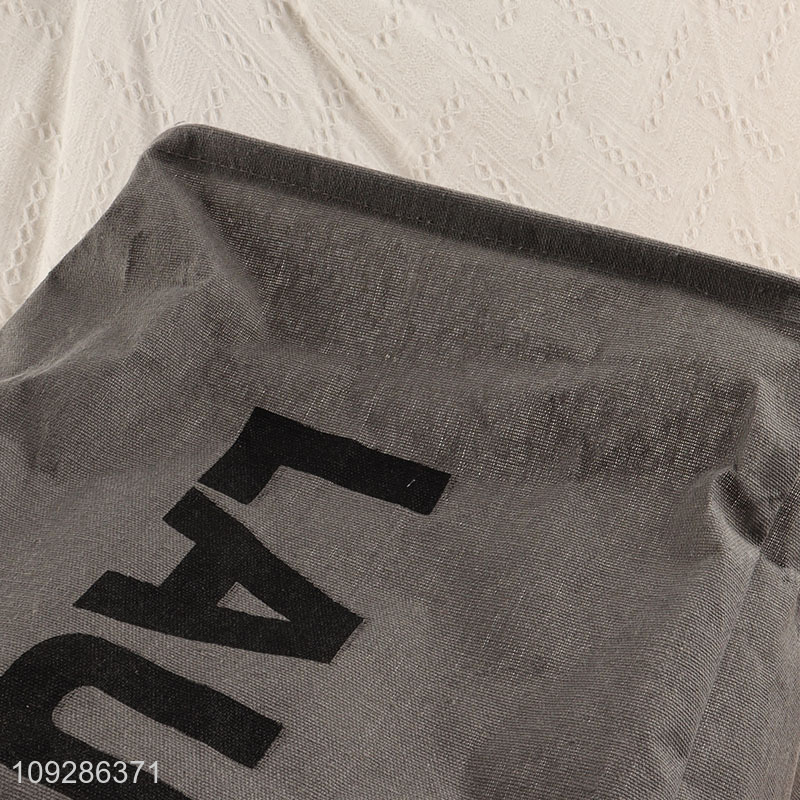 Good selling household folding storage bin with handle