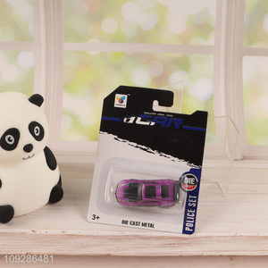 Hot items children iecast model car sliding toys for sale