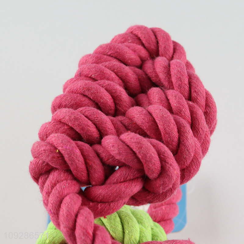 New arrival pet chew toys teething toys cotton rope toys