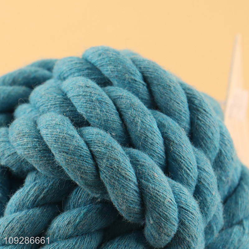Top selling cotton rope pet chew toys teething toys wholesale