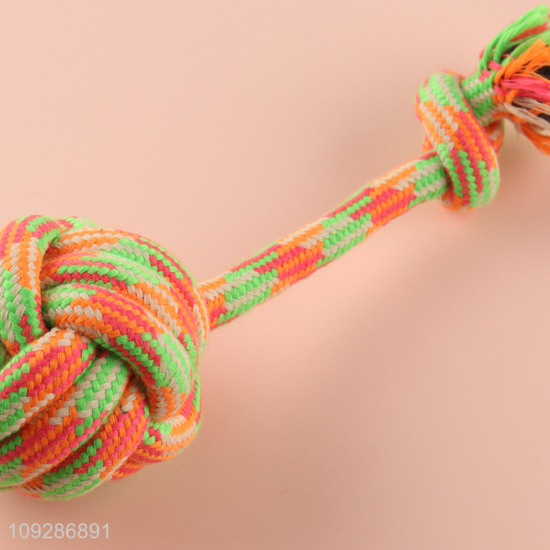 China products pet chew toys teething toys cotton rope toys