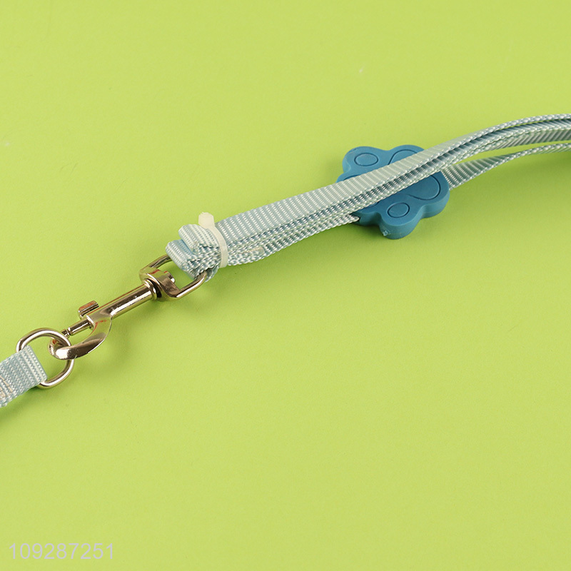 Yiwu market outdoor adjustable pet collar pet leash