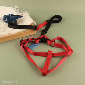 Good selling outdoor adjustable pet collar pet leash