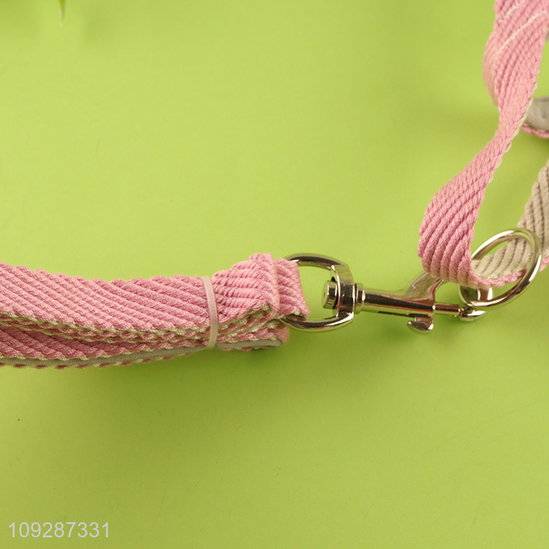 Popular products adjustable pet collar pet leash for outdoor