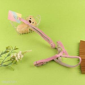 Popular products adjustable pet collar pet leash for outdoor