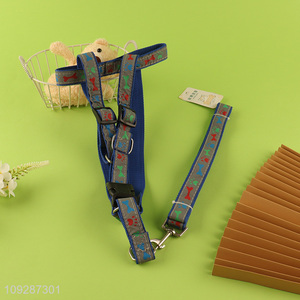 Hot selling comfortable pet collar pet leash wholesale