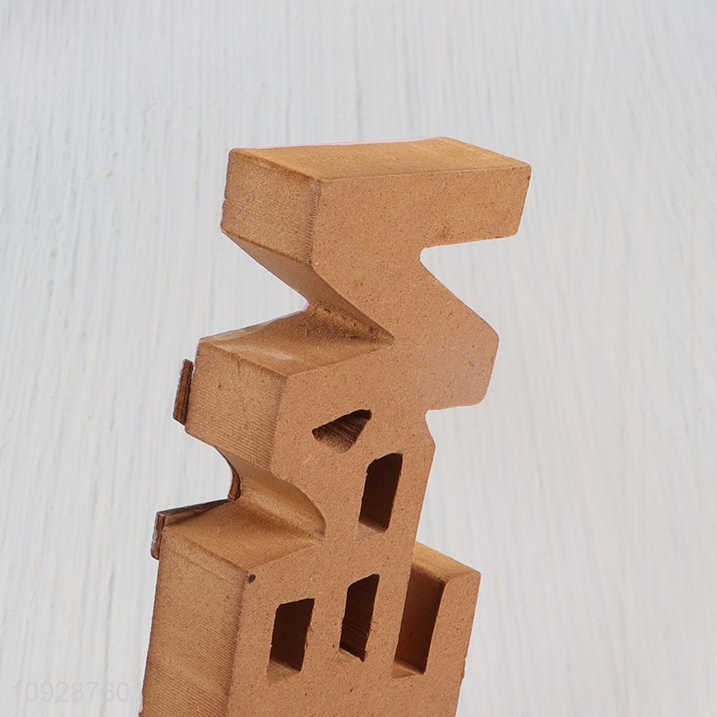 Hot items wooden tabletop decor Easter ornament decoration