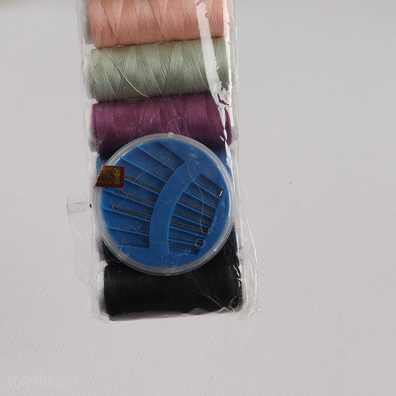 Hot products multicolor polyester embroidery thread sewing thread