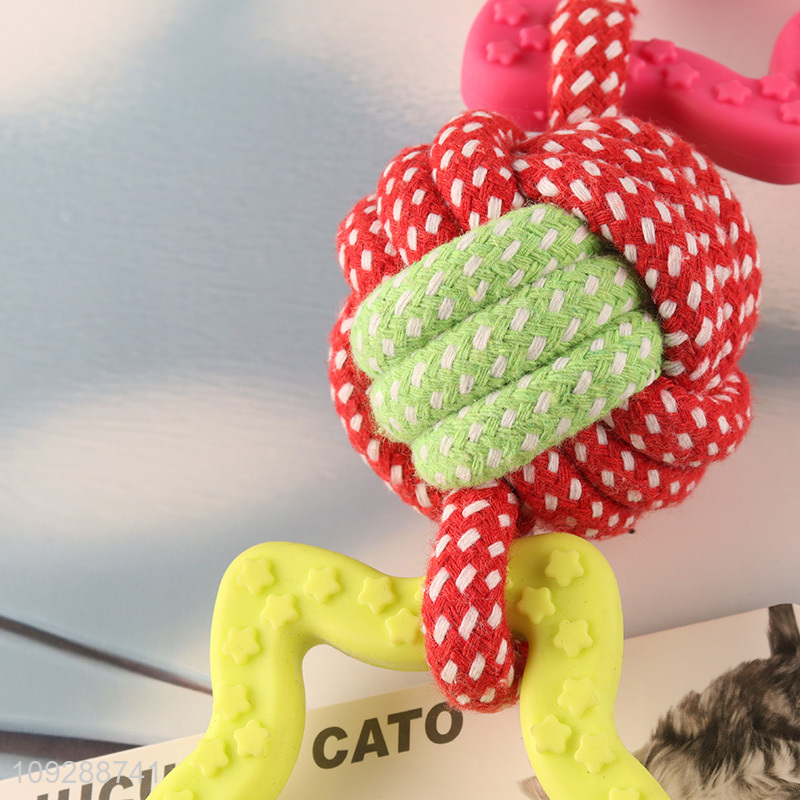 China wholesale bite-resistant pet chew toys teething toys