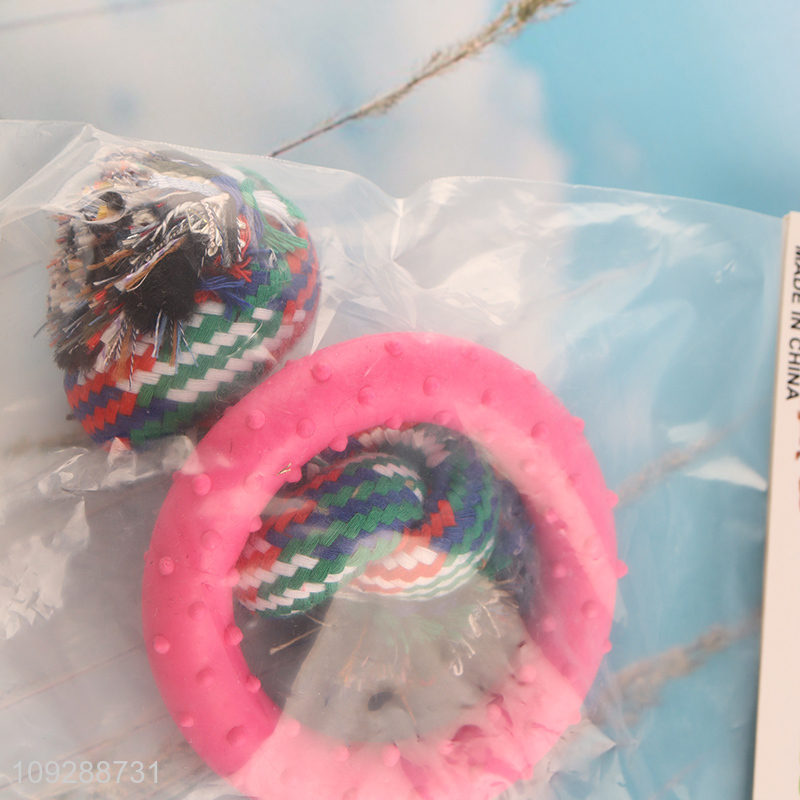 Latest products bite-resistant pet chew toys teething toys