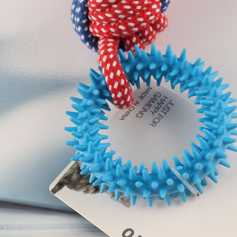 Factory price bite-resistant pet chew toys teething toys