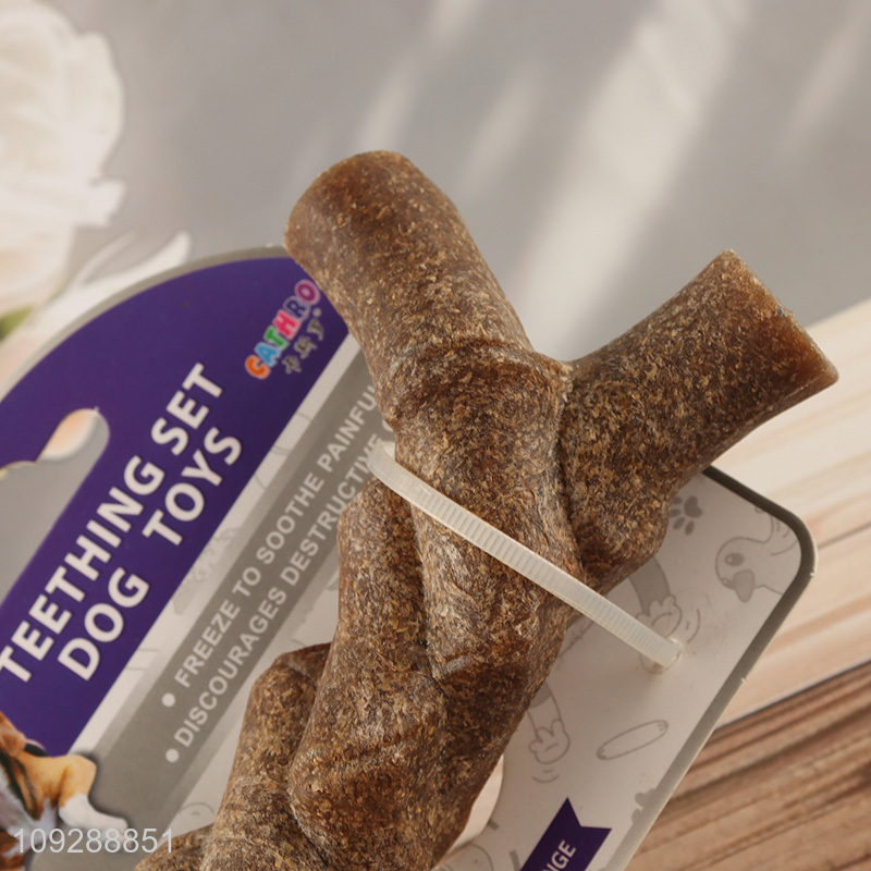 Low price pet chew toys teething toys for teeth cleaning