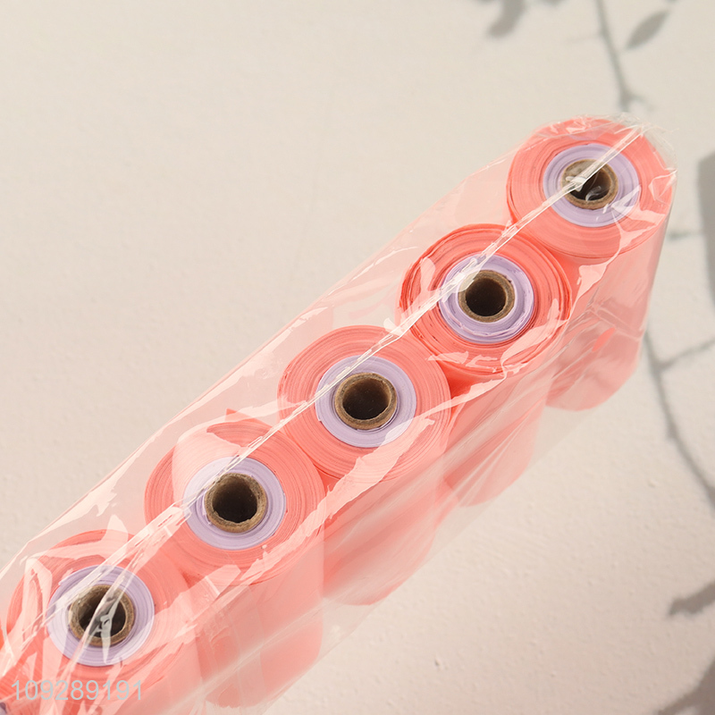 Hot selling disposable portable pet garbage bag set