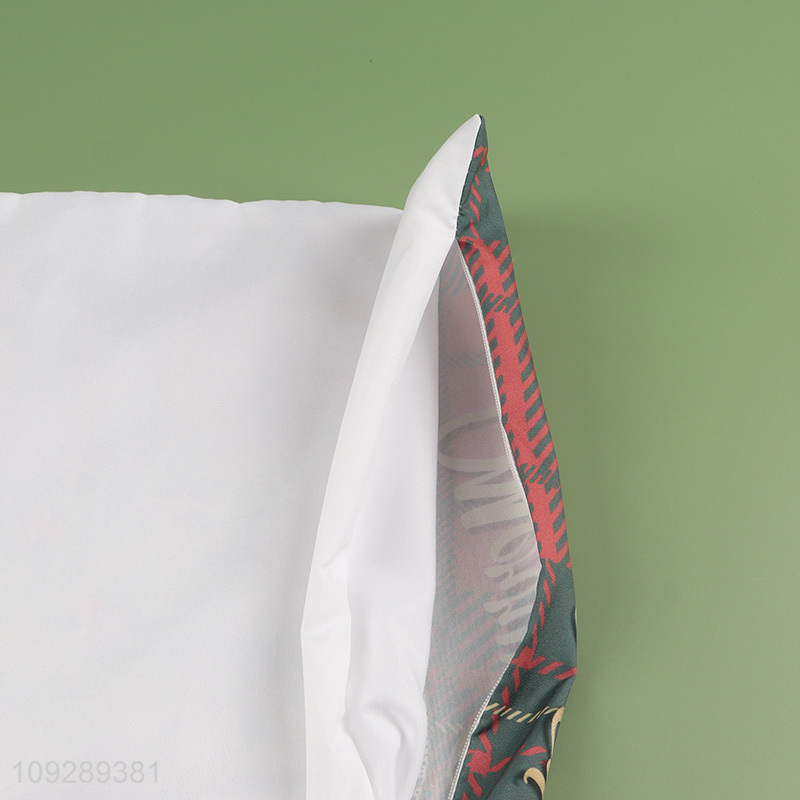 China factory christmas series square polyester pillow case