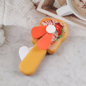 Factory price portable travel cartoon handheld fan for sale