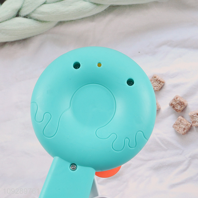 China supplier donut shape cartoon handheld fan