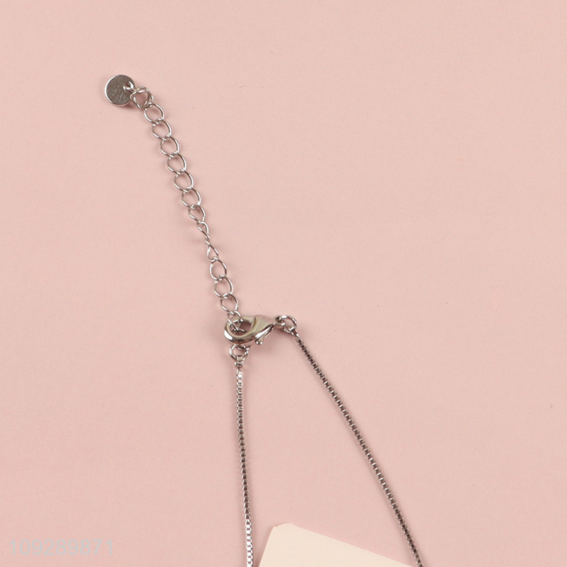 Hot selling cross copper necklace fashion jewelry