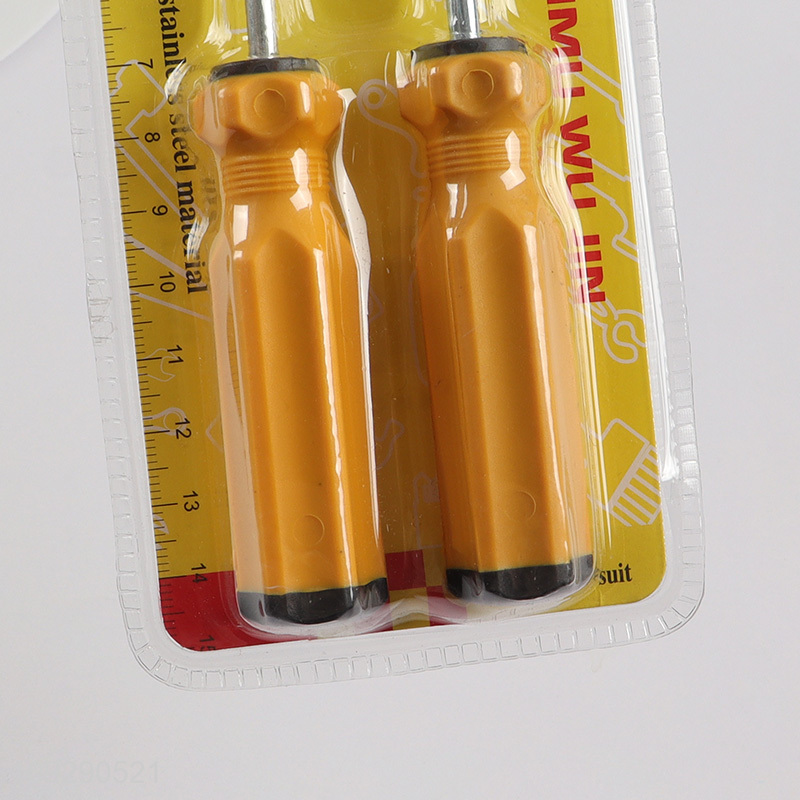Factory price professional 2pcs hand tool screwdriver set