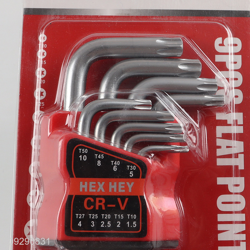 Factpry price stainless steel hex wrench set hexagonal wrench