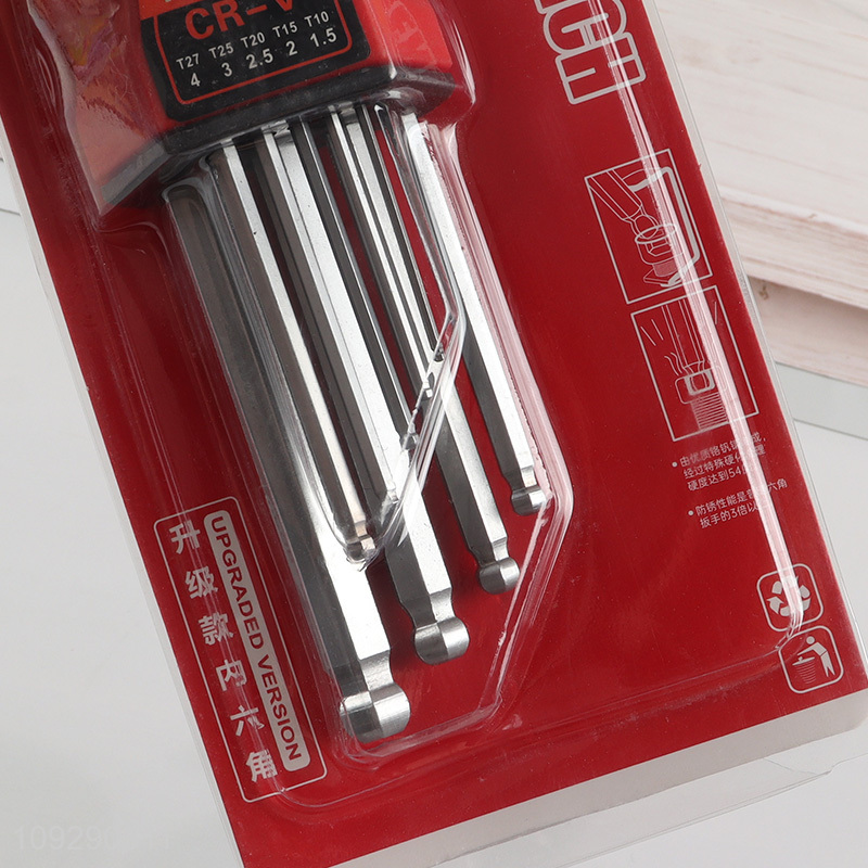 Hot items professional hardware tool hex wrench set