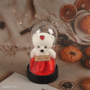 Good quality bear tabletop ornament Valentine's Day gift
