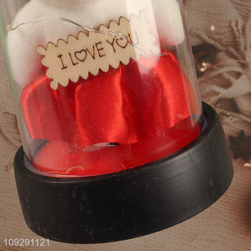 Good quality bear tabletop ornament Valentine's Day gift