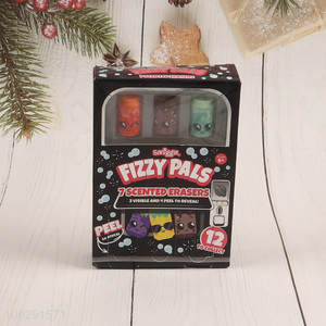 Factory supply children cartoon eraser set for stationery