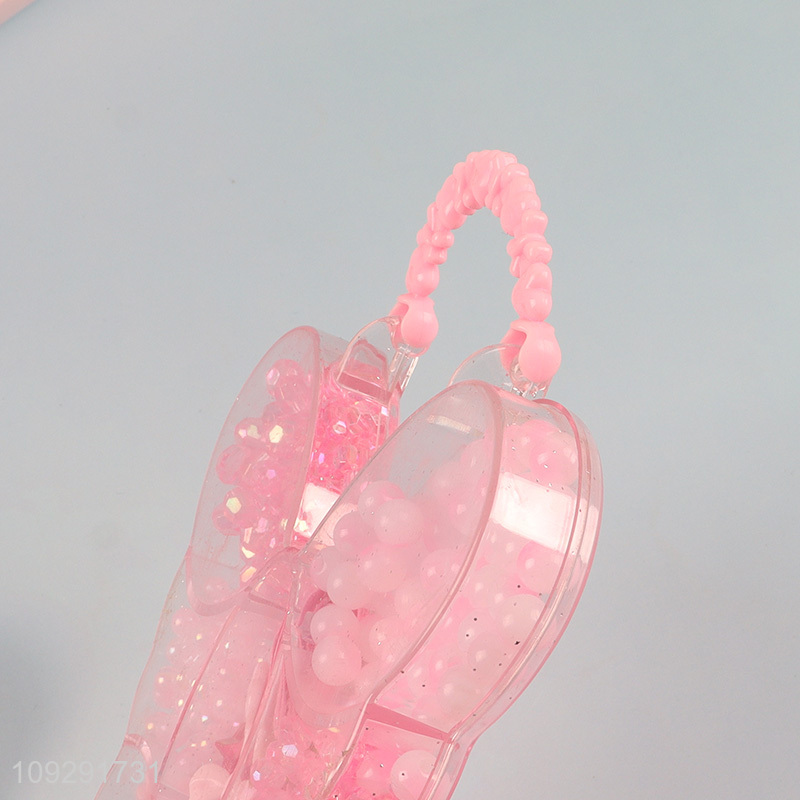 China wholesale pink diy jewelry toys bead toys for kids