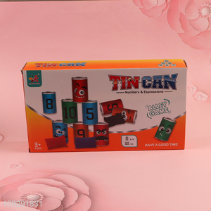 Wholesale Outdoor Garden Bean Bag Tin Can Toss Game