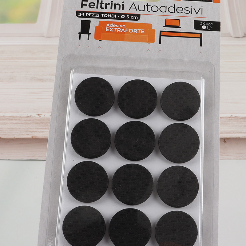 Hot selling round shock-absorbing furniture EVA felt pads