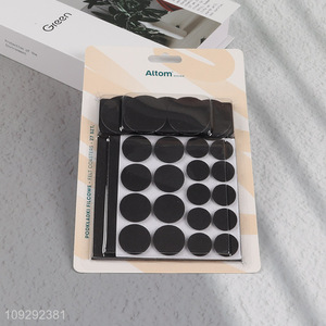 Factory price black household furniture EVA felt pads