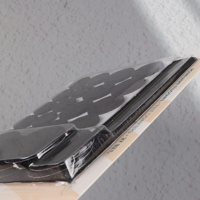 Factory price black household furniture EVA felt pads