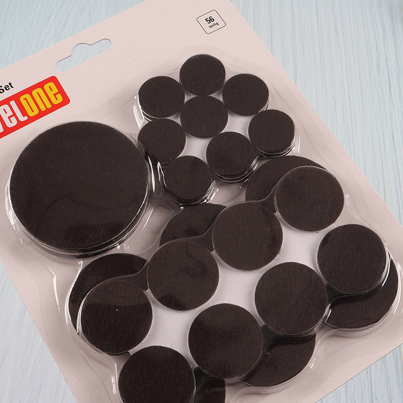Hot products black self-adhesive furniture EVA felt pads