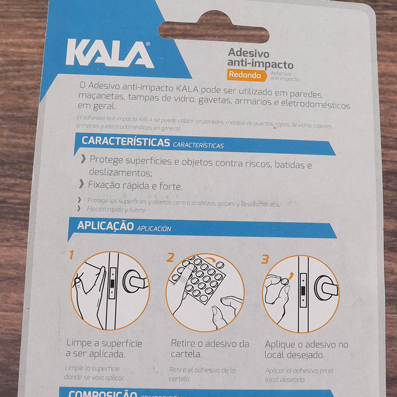 Factory supply self-adhesive furniture EVA felt pads for sale