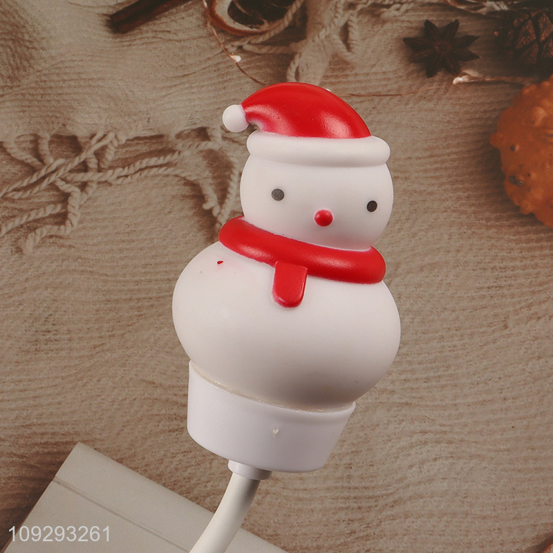 Top quality snowman decorative night lights voice-activated light