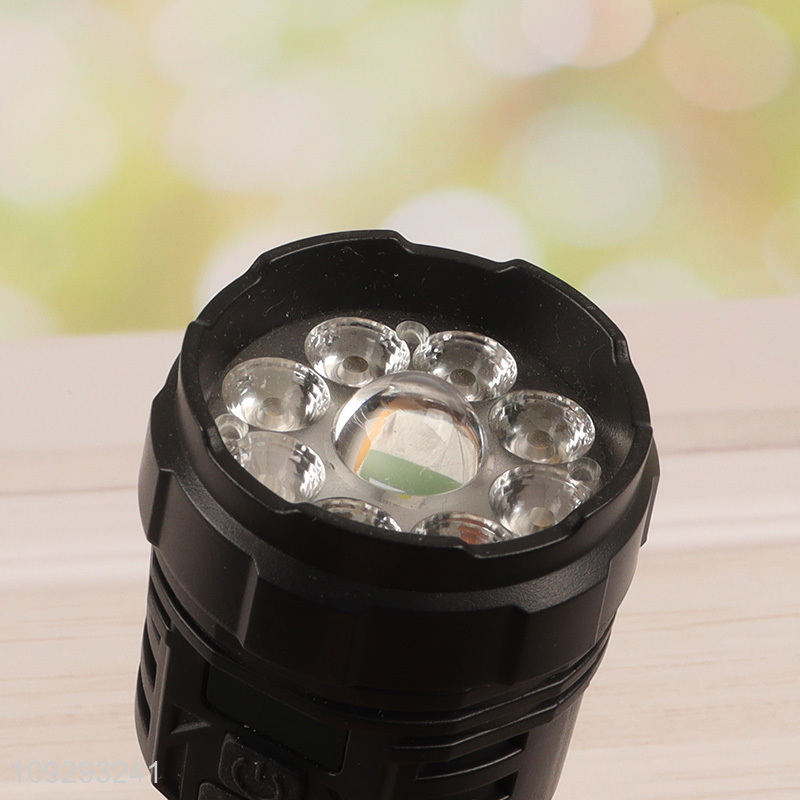 Good quality professional plastic flashlight for sale