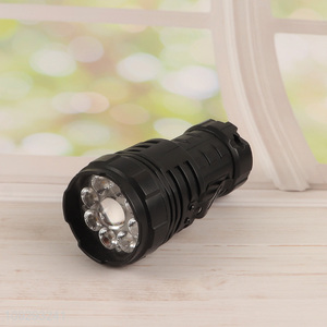 Good quality professional plastic flashlight for sale