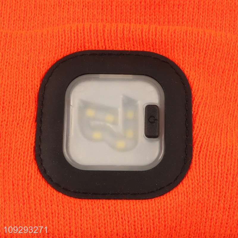 Low price winter polyester knitted hat beanies hat