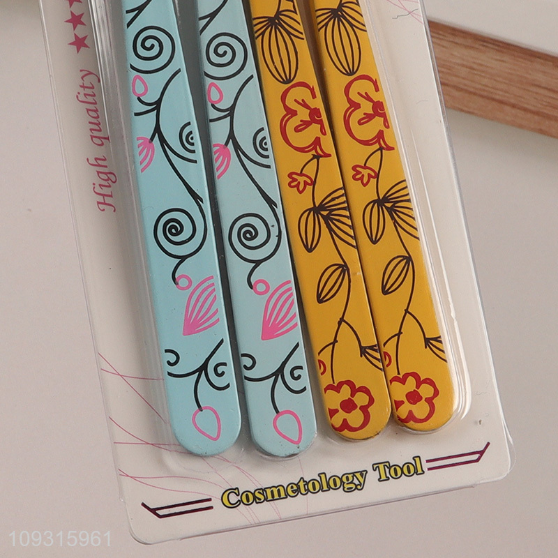 Online wholesale 4pcs eyebrow tweezers for makeup tool