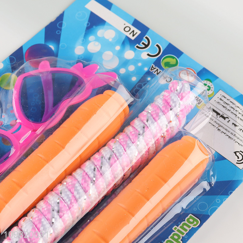 New arrival sports children jumping rope with glasses